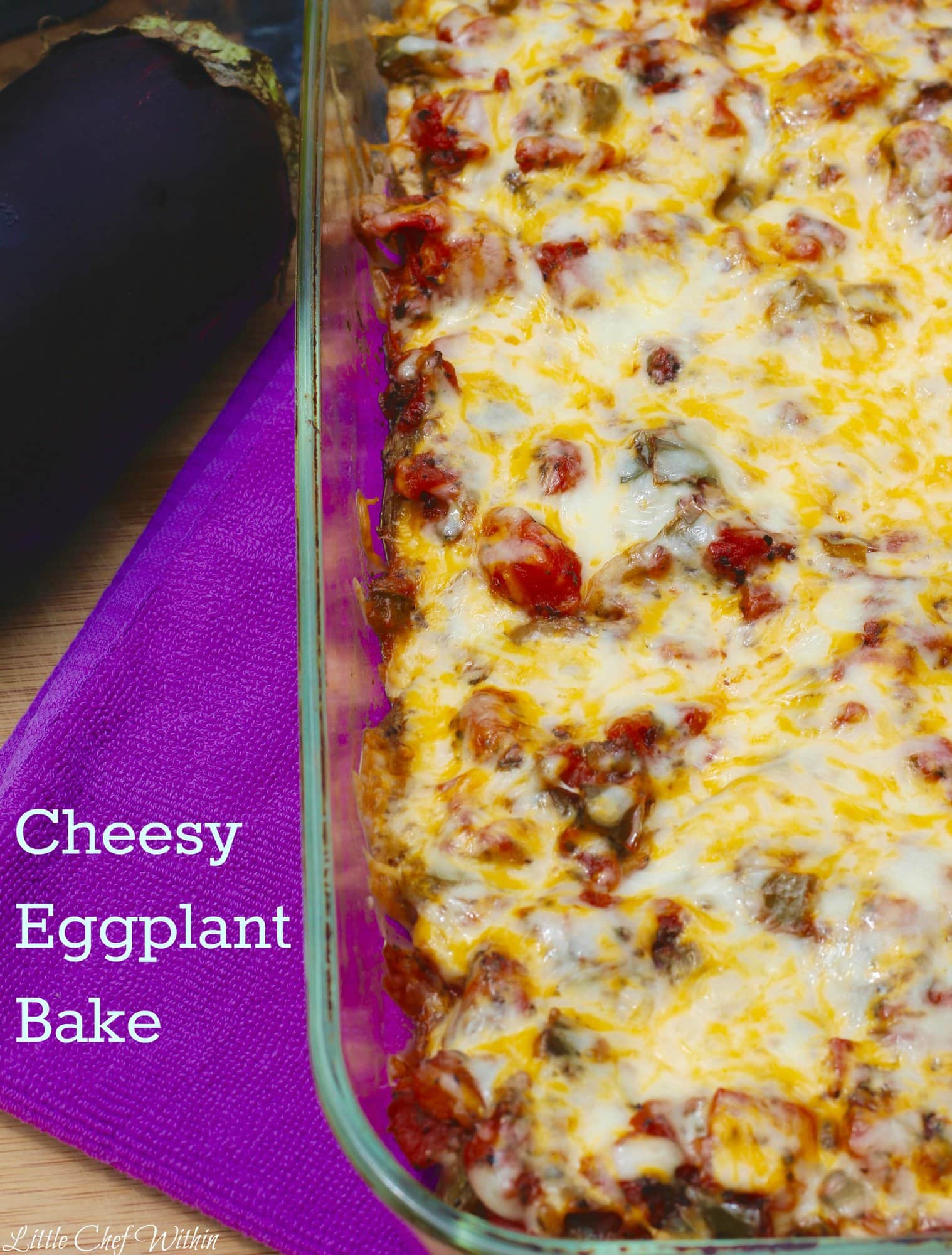 Cheesy Eggplant Bake