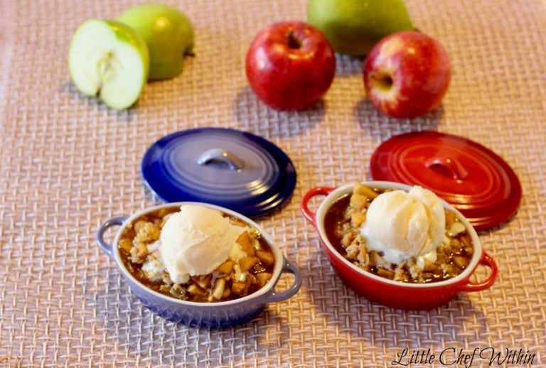 Apple and Pear Crumble
