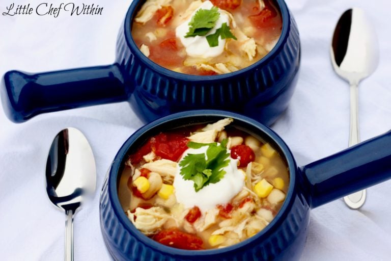 White Chicken Chili (Slow-Cooker OR Instant Pot)