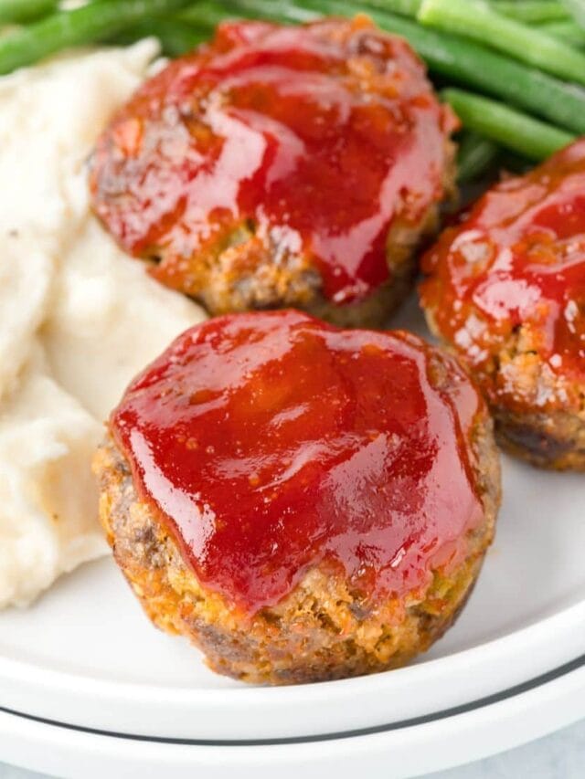 Easy Mini Meatloaf Muffins