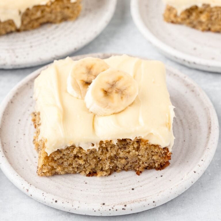 The Best Banana Cake (made with Freshly Milled Flour)