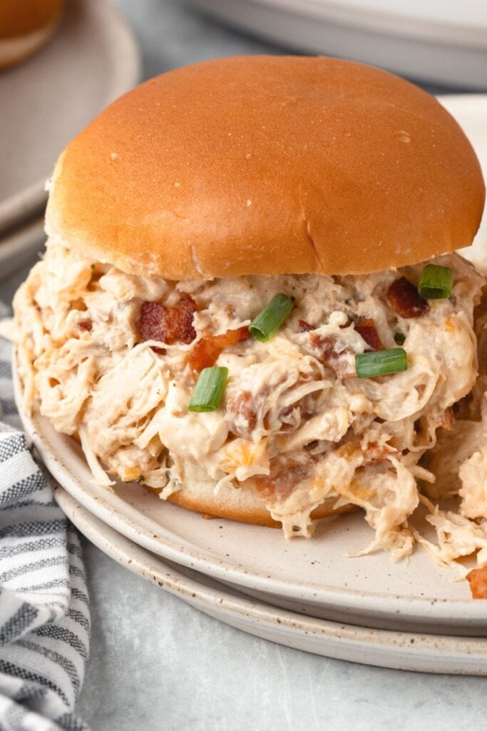 Slow Cooker Crack Chicken - Little Chef Within