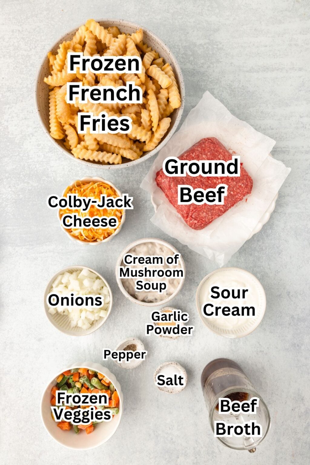 French Fry Casserole - Little Chef Within