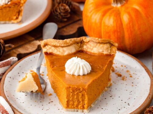 Pumpkin Pie with Condensed Milk - Little Chef Within