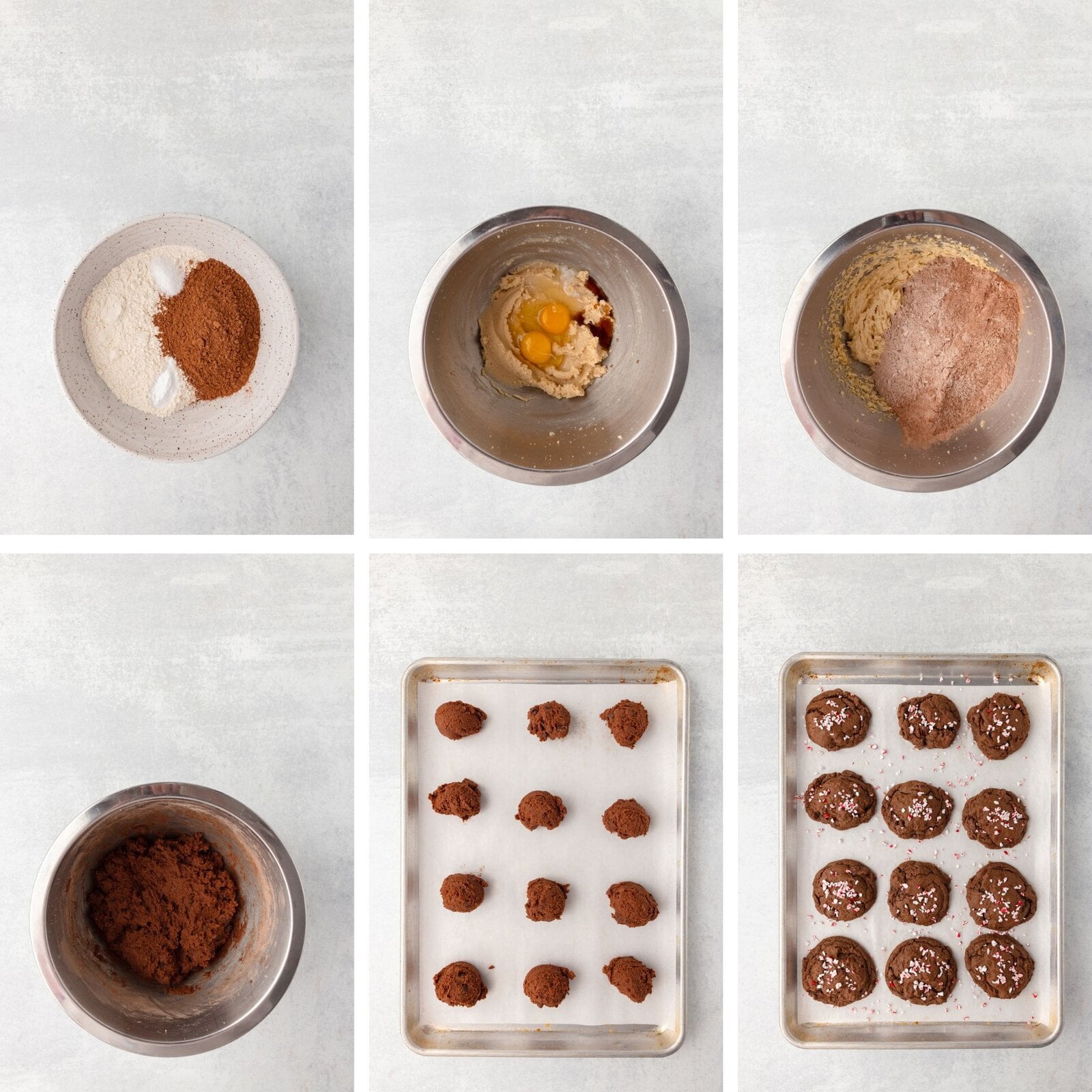 Creamy cookie dough being portioned into balls before baking, sprinkled with pink and white sugar crystals, ready to bake into delicious treats at Little Chef Within.