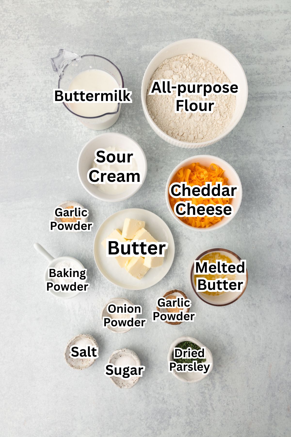 Cheddar Bay Biscuits with cheesy, crispy texture and flavorful ingredients.